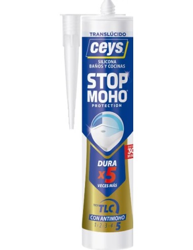 Silicona Stop Moho Sec Xpress Trans. Cartucho 280 ml Ceys