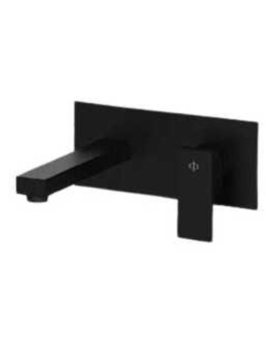 Grifo Lavabo De Empotrar Orion Negro - Io