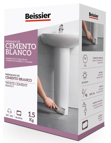 Bolsa Cemento Blanco Beissier 1,5Kg