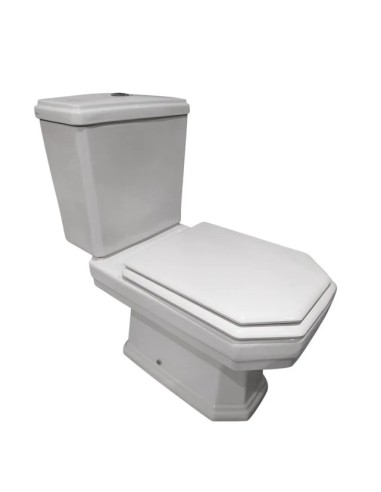 Asiento WC ATHENAS SANINDUSA - UNISAN Blanco (M-46P) ESTOLI