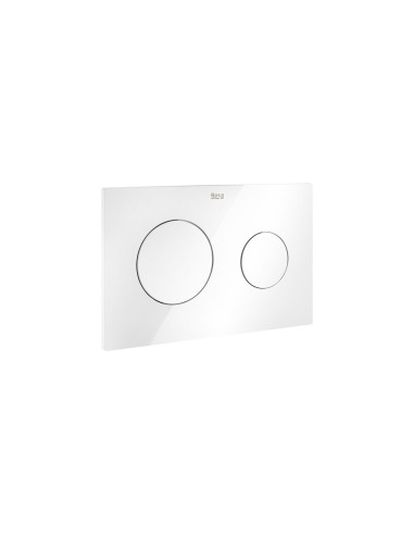 Placa Accionamiento Cisterna Pl10.A Dual White ROCA