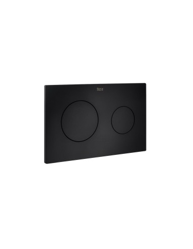 Placa Accionamiento Cisterna Pl10.A Dual Matt Black ROCA