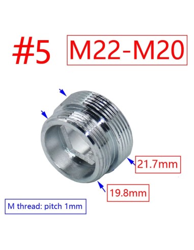 Reduccion Especial Cromo M20Xm22