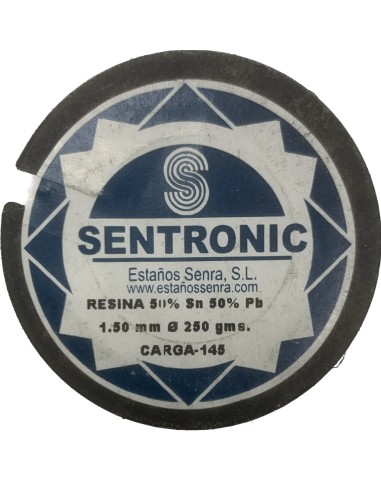 Carrete Estaño Sentronic Resina 50x1.5x250gr