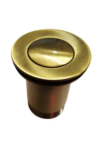 Valvula Lavabo Clic-clac Bronce